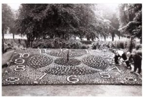 East Park Floral Clock 1960